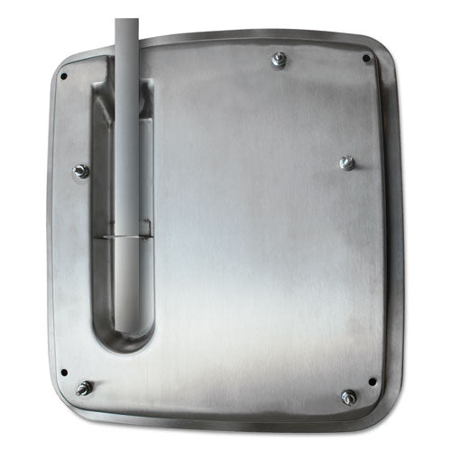 WORLD DRYER VERDEdri Hand Dryer Top Entry Adapter Kit, 1.25 x 14.38 x 13.5, Stainless