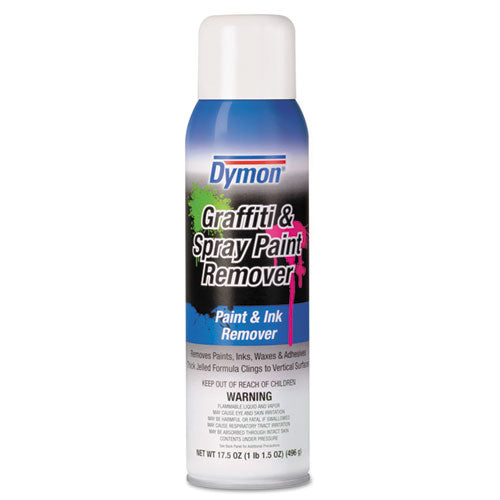 Dymon Graffiti/Paint Remover, Jelled Formula, 17.5 oz Aerosol Spray
