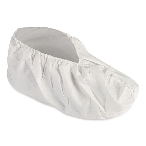 KleenGuard A40 Liquid and Particle Protection Shoe Covers, Medium, White, 400/Carton