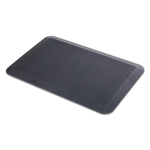 Safco Anti-Fatigue Mat, Rectangular, Black Textured Surface, 20" x 30"