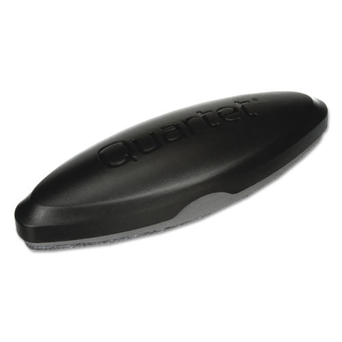 Quartet Magnetic 2-in-1 Eraser, 6.5" x 2" x 1.38", Black