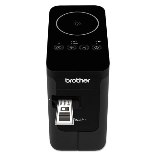 Brother P-Touch PT-P750W Compact Label Maker with Wireless Enabled Printing, 30 mm/s Print Speed, 6 x 3.12 x 5.62