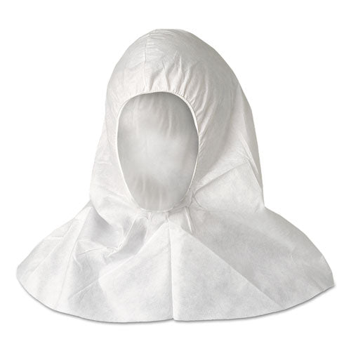 KleenGuard A20 Breathable Particle Protection Hood, One Size Fits Most, White, 100/Carton
