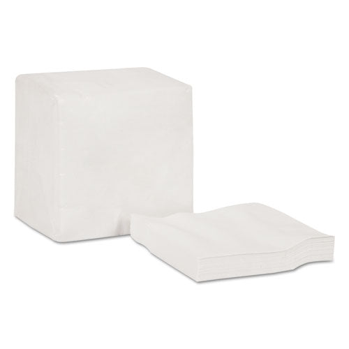 Tork Advanced Beverage Napkins, 2-Ply, 9.25 x 9.25, Poly-Pack, White, 6,000/Carton