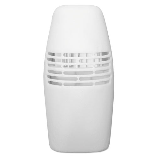 TimeMist Locking Fan Air Freshener Dispenser, 3 x 4.5 x 3.63, White, 12/Carton