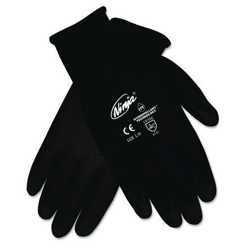 MCR Safety Ninja HPT Gloves, EN388: 4131, Large (Size 9), Black, Pair