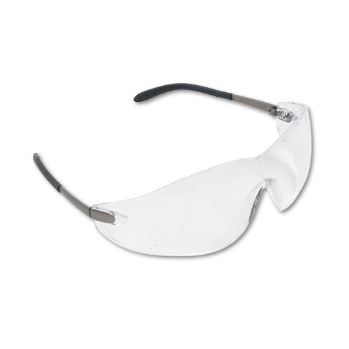 MCR Safety Blackjack Safety Glasses, Frameless, Clear Single Lens