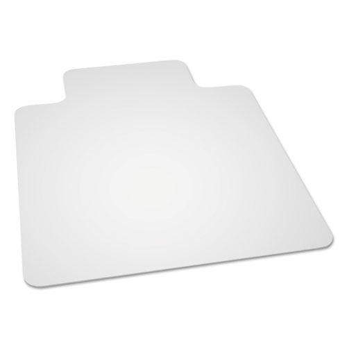 AbilityOne 7220016568321, SKILCRAFT Biobased Chairmat for Hard Floors, Rectangular with Lip, 45" x 53", Clear