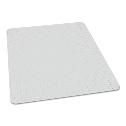 AbilityOne 7220016568318, SKILCRAFT Biobased Chairmat for High Pile Carpeted Floors, Rectangular, 46" x 60", Clear