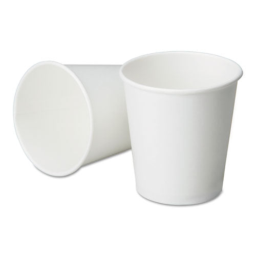 AbilityOne 7530006414517, SKILCRAFT Hot Beverage Cups, 12 oz, Paper, White with Logo, 1,000/Box