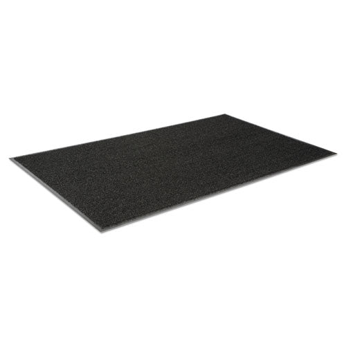 Crown Jasper Indoor/Outdoor Scraper Mat, Black Cut Pile Nylon Surface, 48" x 72"