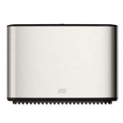 Tork Image Design Mini Jumbo Bath Tissue Roll Dispenser, 14 x 5.13 x 9.88, Stainless Steel