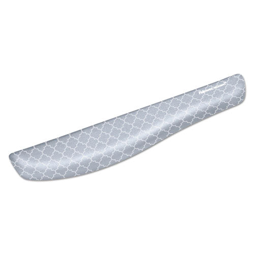 Fellowes PlushTouch Keyboard Wrist Rest with FoamFusion Technology, 18.12 x 3.19, Lattice Design