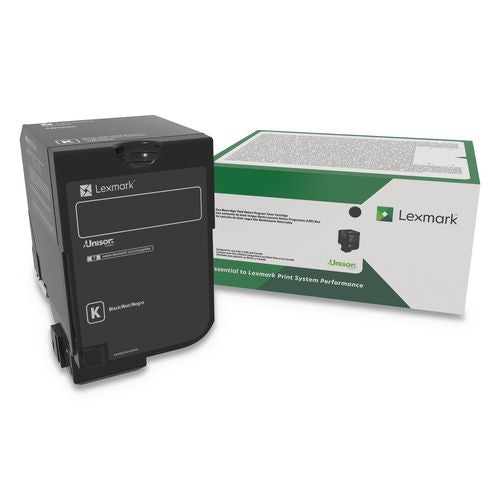 Lexmark 84C0HKG Unison High-Yield Toner, 25,000 Page-Yield, Black