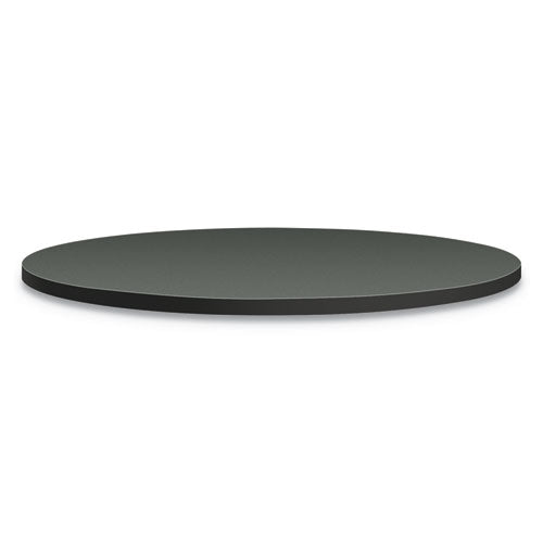 HON Between Round Table Tops, 30" Diameter, Steel Mesh/Charcoal