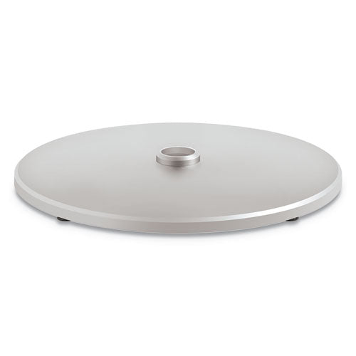 HON Arrange Disc Shroud Base, 32.71" x 32.71" x 1.42", Silver, Steel