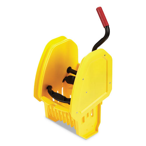 Rubbermaid Commercial WaveBrake 2.0 Wringer, Down Press Wringer, Plastic, Yellow