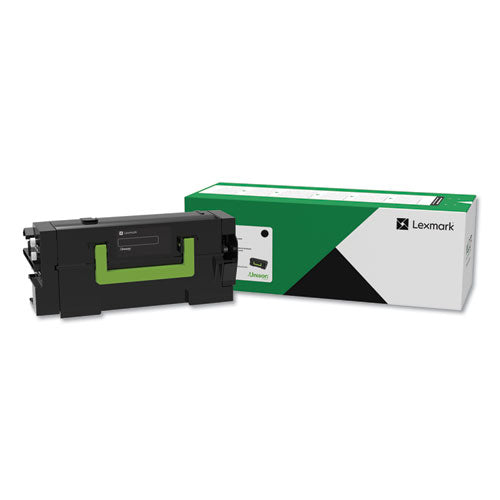 Lexmark 58D1000 Toner, 7,500 Page-Yield, Black