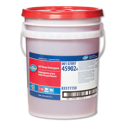 Luster Professional All-Temp Detergent, Mild Scent, 5 gal Pail