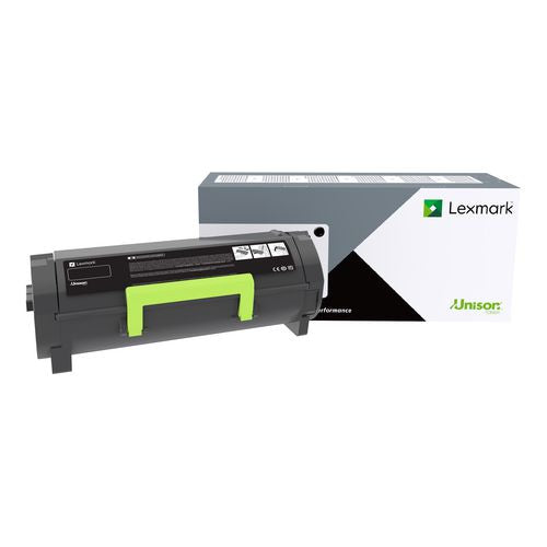 Lexmark 56F0H0G High-Yield Toner, 15,000 Page-Yield, Black
