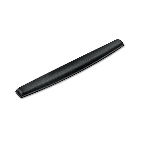 Fellowes Memory Foam Keyboard Wrist Rest, 19.31 x 2.31, Black
