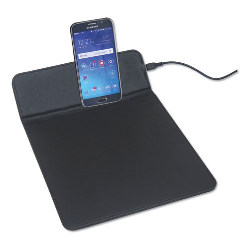 Artistic Wireless Charging Pads, Qi Wireless Charging, 5 W, 11", Black