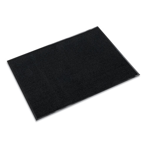 Crown Jasper Indoor/Outdoor Scraper Mat, Black Cut Pile Nylon Surface, 36" x 60"