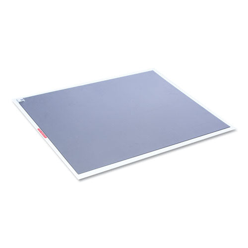 Crown Walk-N-Clean Mat with 60-Sheet Starter Pad, Gray Anti-Skid Pad Holder Surface, Non-Skid Backing, 31.5" x 25.5"