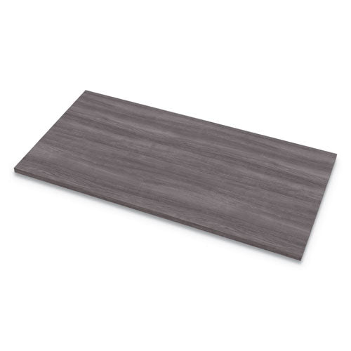 Fellowes Levado Laminate Table Top, 48" x 24", Gray Ash