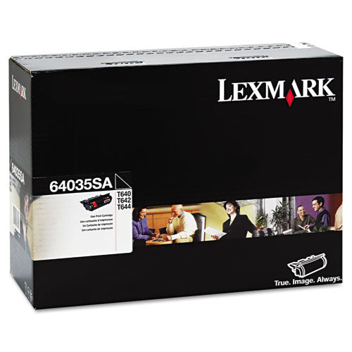 Lexmark 64035SA Toner, 6,000 Page-Yield, Black
