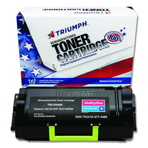 AbilityOne 7510016774489 Remanufactured 331-9797 Toner, 6,000 Page-Yield, Black