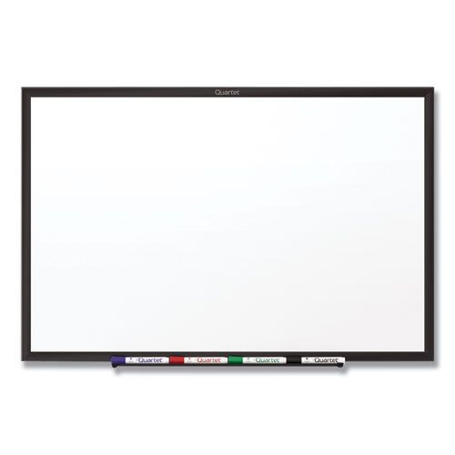 Quartet Classic Series Total Erase Dry Erase Boards, 96" x 48", White Surface, Black Aluminum Frame
