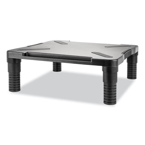 Innovera Single Level Monitor Riser, 13.13" x 13.5" x 4.92" to 7.28", Black