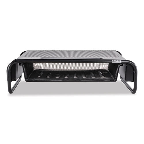 Allsop Metal Art Organizer 5 Monitor, 18" x 11.8" x 5.1", Black, Supports 30 lbs