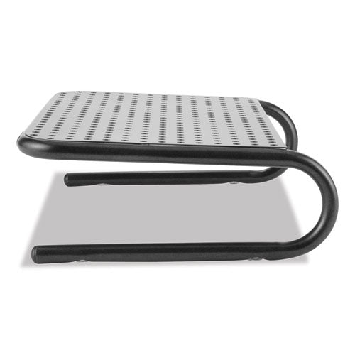 Allsop Metal Art Jr. Monitor Stand, 14.75" x 11" x 4.25", Black, Supports 40 lbs