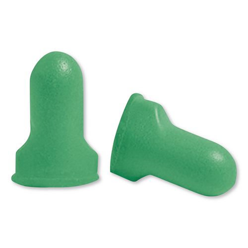 Howard Leight by Honeywell MAXIMUM Lite Single-Use Earplugs, Leight Source 500 Refill, 30 dB NRR, One Size Fits Most, Green Bell/T-Shaped Plugs, 500/Box
