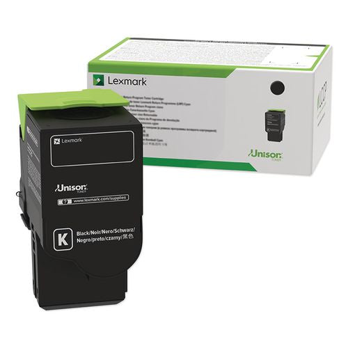 Lexmark 78C1UKE Ultra High-Yield Toner, 10,500 Page-Yield, Black