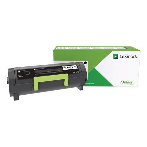 Lexmark 56F1H0E High-Yield Toner, 15,000 Page-Yield, Black