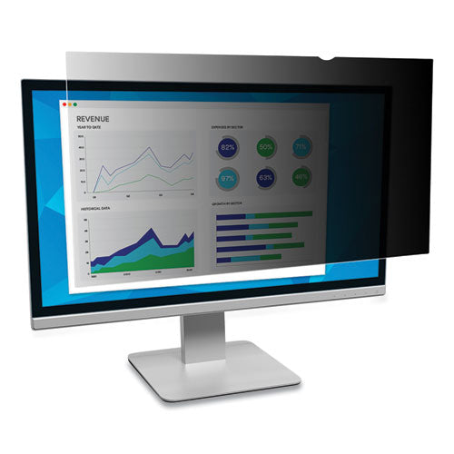 3M Frameless Blackout Privacy Filter for 17" Flat Panel Monitor