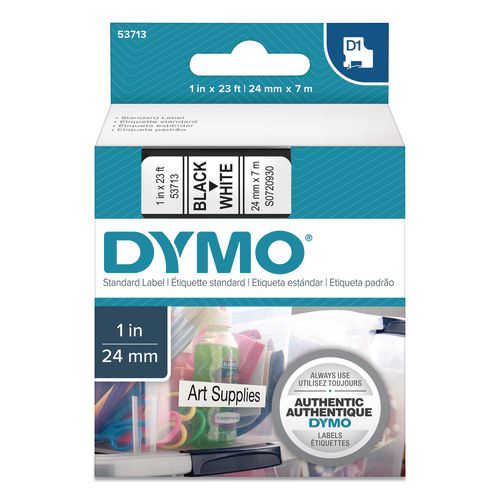 DYMO Self-Adhesive Name Badge Labels, 2.25" x 4", White, 250 Labels/Box