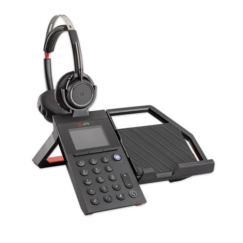 poly Elara 60 Series Wireless Conferencing Phone with Voyager Focus, Black