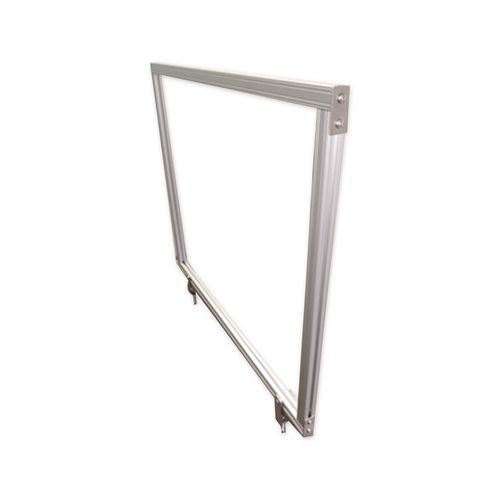 Ghent Desktop Acrylic Protection Screen, 59 x 1 x 24, Frosted