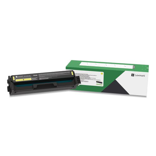Lexmark C341XY0 Return Program Extra High-Yield Toner, 4,500 Page-Yield, Yellow