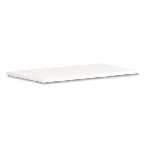 HON Coze Writing Desk Worksurface, Rectangular, 42" x 24", Designer White