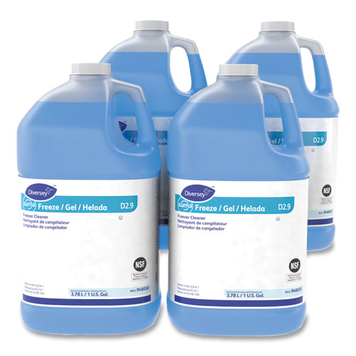 Diversey Suma Freeze D2.9 Floor Cleaner, Solvent Scent, 1 gal Container, 4/Carton