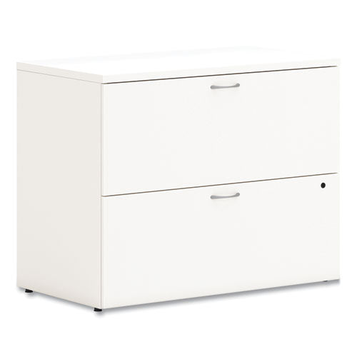 HON Mod Lateral File, 2 Legal/Letter-Size File Drawers, Simply White, 36" x 20" x 29"