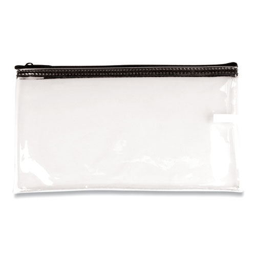CONTROLTEK Multipurpose Zipper Bag, Polyvinyl Chloride (PVC), 11" x 6", Clear