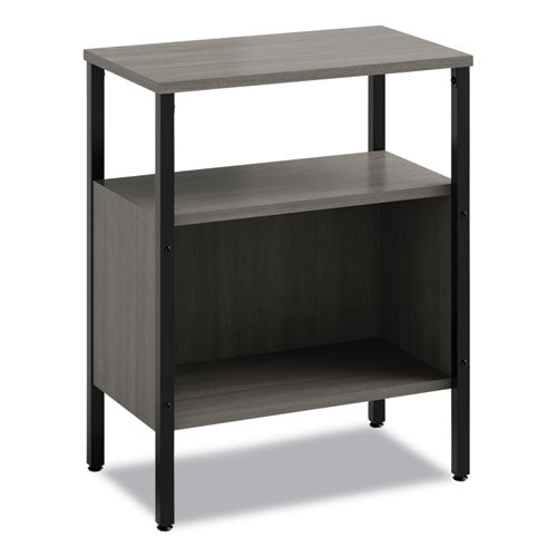Safco Simple Storage, Two-Shelf, 23.5w x 14d x 29.6h, Gray