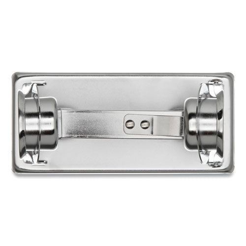 San Jamar Locking Toilet Tissue Dispenser, 6 x 4.5 x 2.75, Chrome