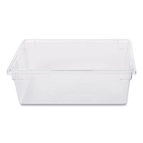 Rubbermaid Commercial Food/Tote Boxes, 12.5 gal, 26 x 18 x 9, Clear, Plastic
